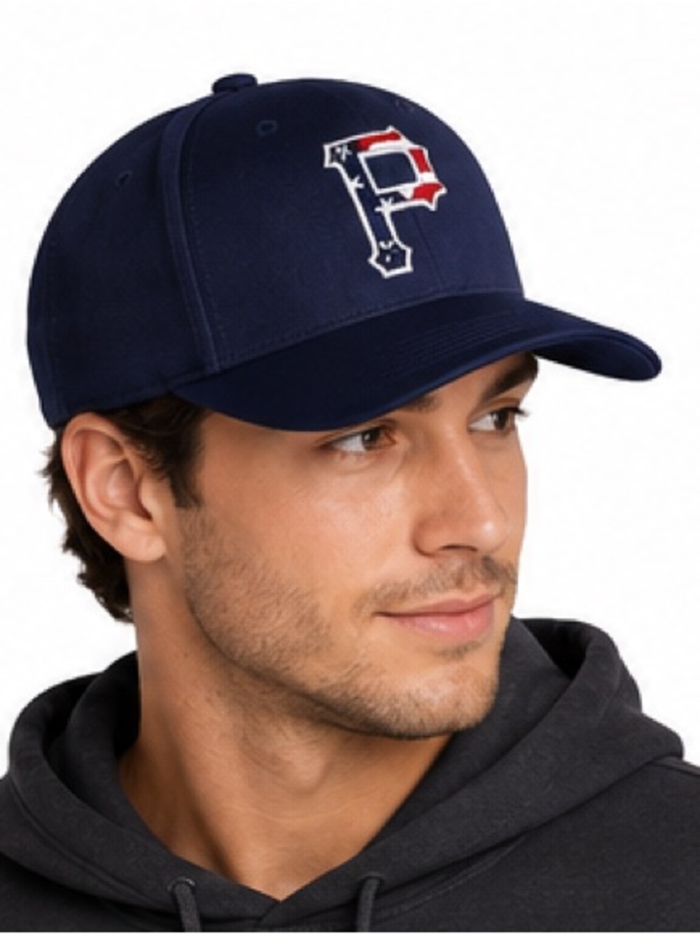 Pittsburgh Pirates American Flag P Logo Allegheny General Hospital Hat Cap